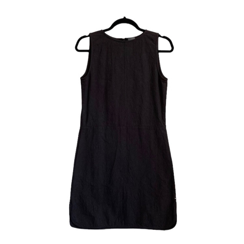 GREI. New York Sleeveless Crinkle Dress Dark Gray sz 0